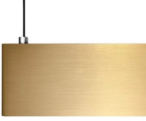 LED luster na lanku LINEA LED/36W/230V 3000/4000/5700K CRI 90 zlatý