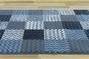 Behúň Luna 503568/94955 - patchwork jeans