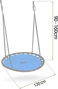 Neo-Sport Swingo 120 cm hojdačka bocianie hniezdo