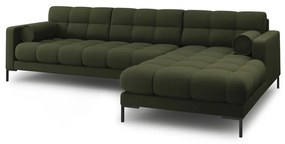 Zelená rohová pohovka (pravý roh) Bali – Cosmopolitan Design