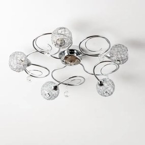 Eglo 32103 - LED prisadený luster VELAGO 5xG9/33W/230V lesklý chróm