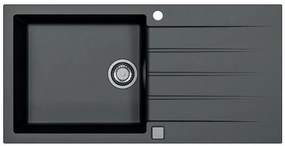 ALVEUS CZ CADIT 50 černý 91 + pop up sifon