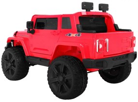 Elektrické autíčko Mighty Jeep 4x4 Ramiz 1668 - červené