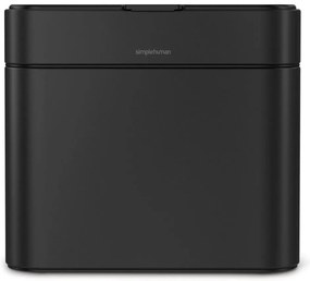 Matne čierna nádoba na kompostovateľný odpad 4 l – simplehuman