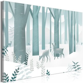 Artgeist Obraz - Fairy-Tale Forest (1 Part) Vertical - First Variant Veľkosť: 30x20, Verzia: Na talianskom plátne