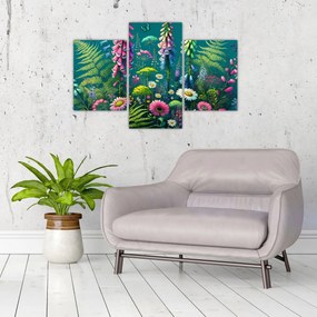 Obraz - Lúčne kvety (90x60 cm)