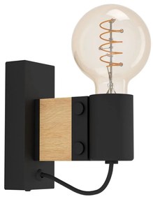 Eglo 43903 - Nástenné svietidlo BAILRIGG 1xE27/40W/230V