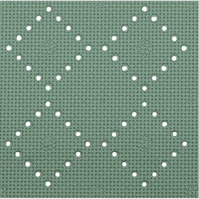 Spirella Protišmyková podložka do vane ALASKA, zelená, 91 x 36 cm