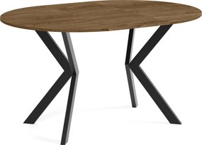 Okrúhly rozkladací jedálensky stôl DEVO Veľkosť: 90 - 128 cm