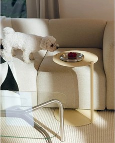 Oceľový okrúhly odkladací stolík 41x40 cm Ande – noo.ma