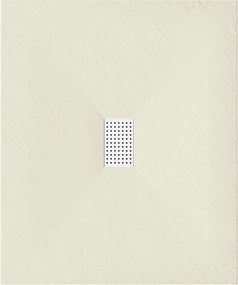 Mexen Hugo, obdĺžniková sprchová vanička, SMC, 120x100cm, béžová, biela krytka, 42691012-W