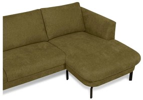 Rohová pohovka v horčicovej farbe (pravý roh) Gomero – Scandic