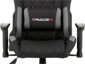 Sconto Kancelárska stolička NIKI sivá/čierna