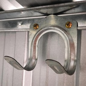 Záhradný domček na náradie Avenberg 2,36 x 1,31 m ANTRACIT SD-YX48-H154C