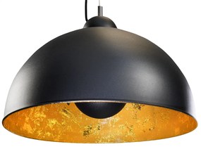 Štúdio závesné svetlo čierne zlato