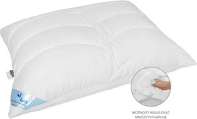 Vankúš Mona Lucy Antistress 70x90 cm, carbon, prešívaný%