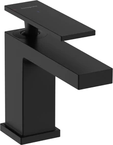 Hansgrohe Tecturis E, páková umývadlová batéria 80 CoolStart EcoSmart+ s odtokovou garnitúrou, čierna matná, HAN-73002670