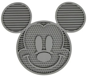 Lick Mat v tvare Mickey Mouse, sivá