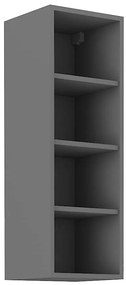 Kuchynská skrinka SCANDI/AVA/NESSA antracitová 30g-90 otw