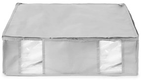 Vákuový/vystužený látkový úložný box na oblečenie 56x56x16,5 cm Granit – Compactor