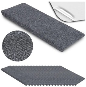 Nášľap na schody ADRIA sivý (15 ks)