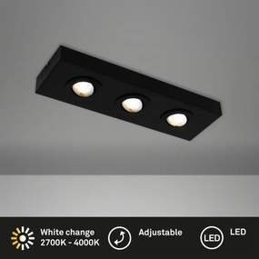 Briloner 3996035 - LED Bodové svietidlo CTS 3xLED/4W/230V 2700/4000K čierna
