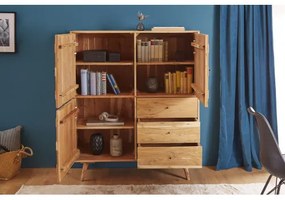 Komoda 39941 120cm Drevo Acacia  - Komfort-nábytok