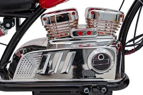 Ramiz Motorka Chopper Warrior červená