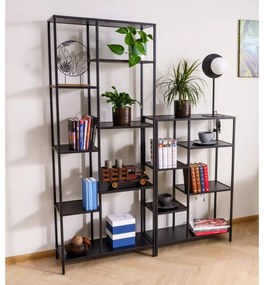 Regál Costa A 70 cm černý