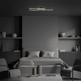 Brilo - LED Stropné svietidlo LED/19W/230V 3000K čierna