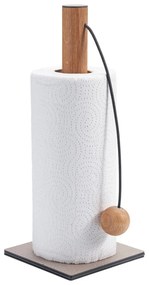 Sivý stojan na papierové utierky ø 13 cm Bull – LIND DNA