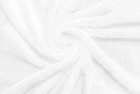 ECOMATRACE Mikroplyšová plachta biela – 90×200 cm