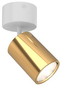 Orlicki design Moderné bodové svietidlo Kika Mobile biela/zlatá