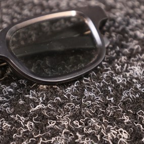 Betap, Umelá tráva Wembley jedinečná čierna, vyrezať kruh, šíře 2m,4m, čierna, nopy, chodba / predsieň