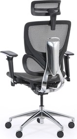 Multifunkčná kancelárska stolička WINSTON SA, sivá