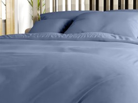 Bavlnené obliečky LUX modré hotelová kapsa Rozmer obliečky: 70 x 90 cm | 140 x 200 cm