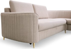 Exkluzívny rohový gauč 251×251 Zásuvka na posteľnú bielizeň Funkcia Vero LN08 O-sofa