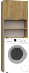 Kúpeľňová skrinka nad práčku Della dub artisan