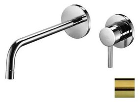 Paffoni - Podomietková umývadlová batéria LIGHT, kartáčované zlato