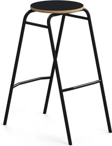 Barová stolička ALTUS, výška 790 mm, antracit