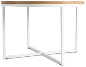 PROXIMA.store - Okrúhly konferenčný stolík HANTEL FARBA: biela
