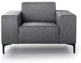 Tmavosivé kreslo Diva - Scandic