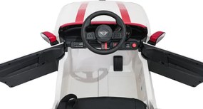 Elektrické autíčko Mini Cooper biele