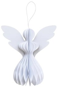 Delight Department Biely papierový anjel 22 cm