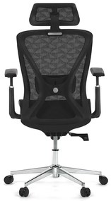 Autronic BONTEC Kancelárska stolička, synchrónny mechanizmus, čierna sieťovina, KA-S258 BK Farba: Čierna
