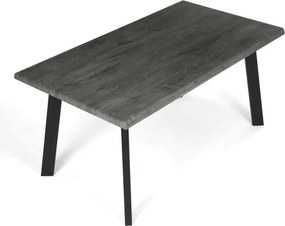 Jedálenský stôl HT-F4516 GREY sivý dub