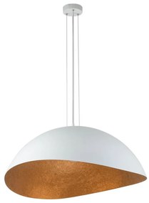 Luster na lanku SOLARIS 1xE27/60W/230V biela/medená