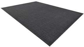 Koberec Sizal Flat 48663/090 čierny