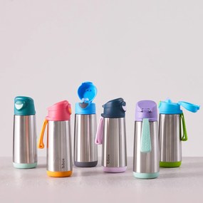 Termoska na pitie sport 500 ml - modrá/zelená