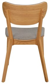 Sivé jedálenské stoličky v súprave 2 ks Kato - Rowico